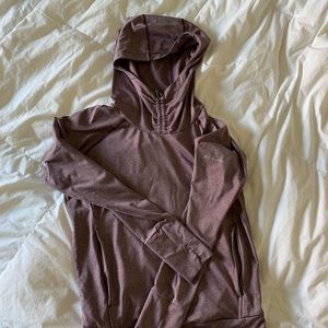 Purple Columbia hoodie size XS fits like a small
